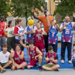 Basket integrato con Linton Johnson