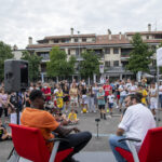 Linton Johnson si racconta ai ragazzi di Vimodrone