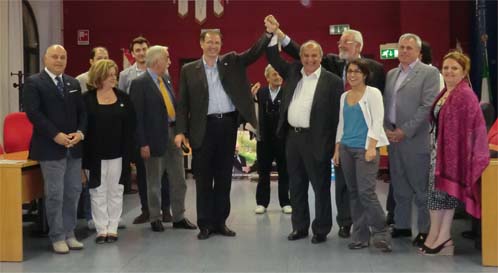 PESSANO CON BORNAGO - Presentazione lista Governa il futuro e candidato Giordano Mazzurana