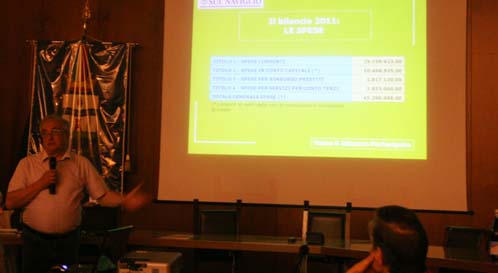 Cernusco sul Naviglio, Assessore Maurizio Rosci, presentazione Bilancio Partecipato