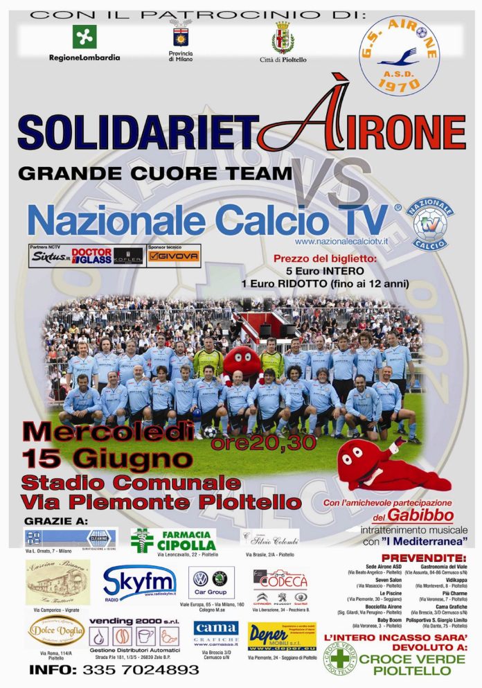 Pioltello, Solidarietà Airone