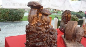 sculture cioccolato
