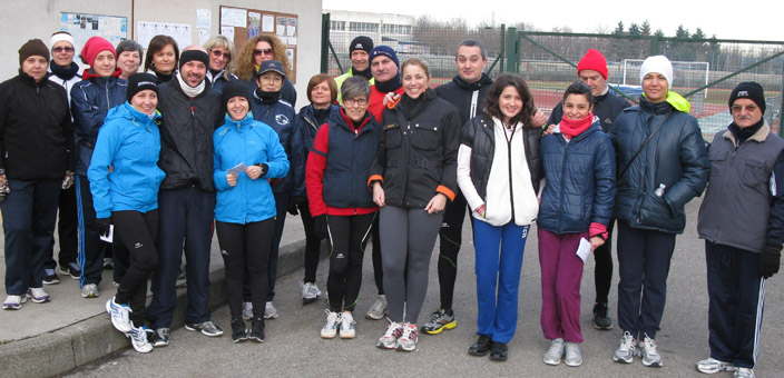 Alcuni iscritti al corso di Fitwalking della Polisportiva Carugate Alcuni iscritti al corso di FItwalking di Carugate
