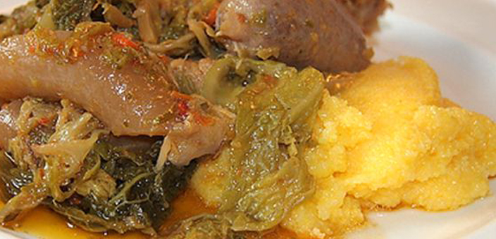 polenta e cassoeula