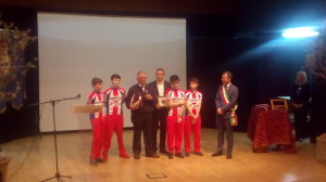 Pier Gerolamo Navoni con i suoi ragazzi