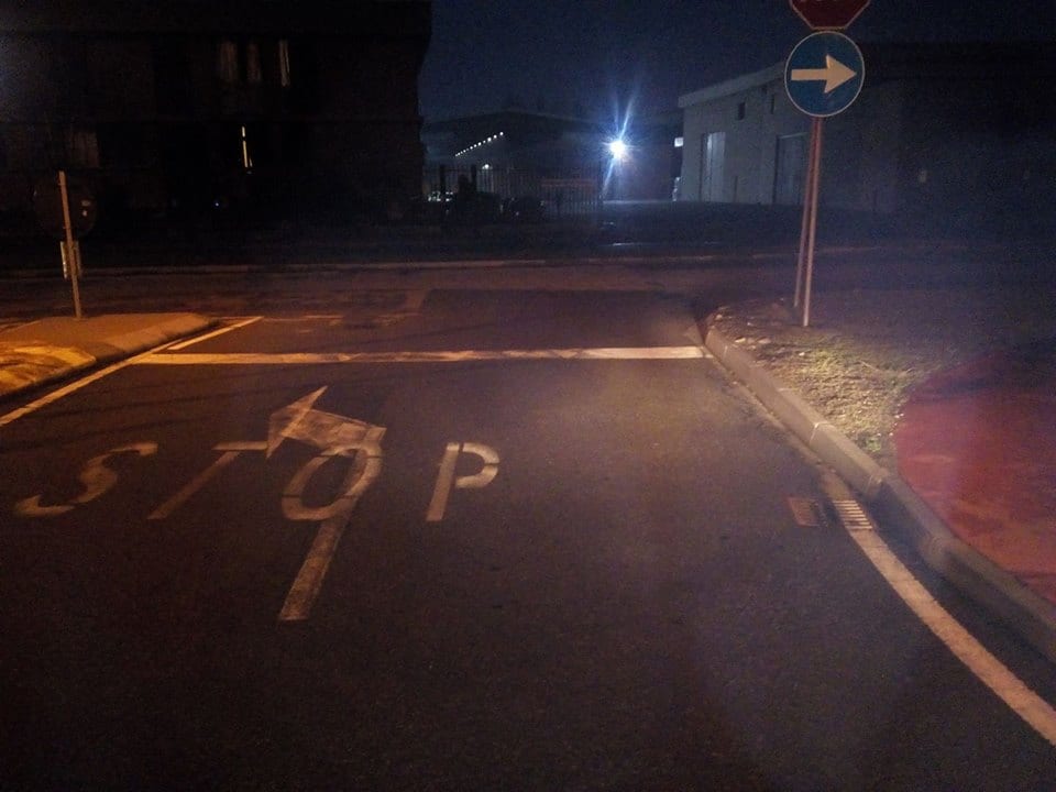 Incrocio pericoloso a Pioltello Incrocio pericoloso a Pioltello