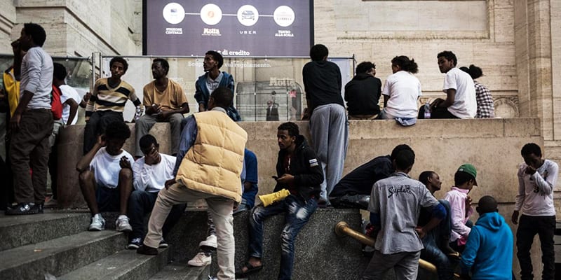 migranti-milano