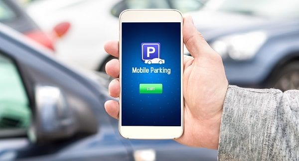 app parcheggio smartphone