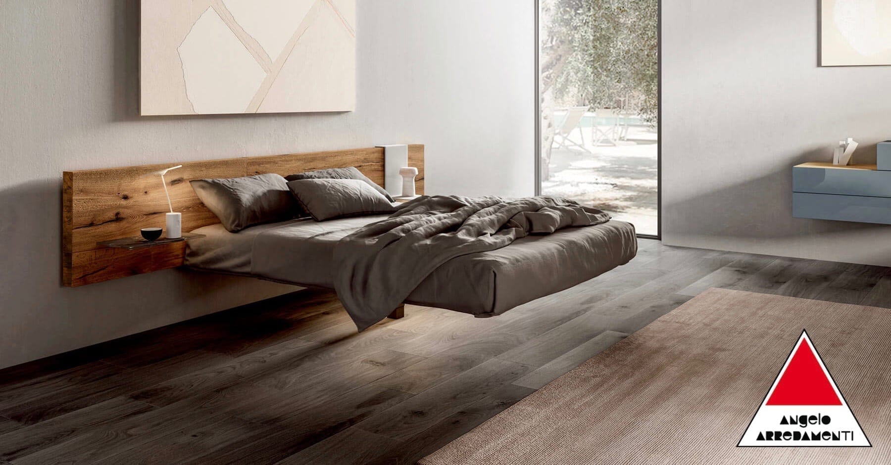 Letto Fluttua lago Angelo