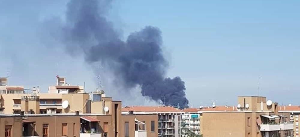 Incendio a cologno monzese Valentina Troglia
