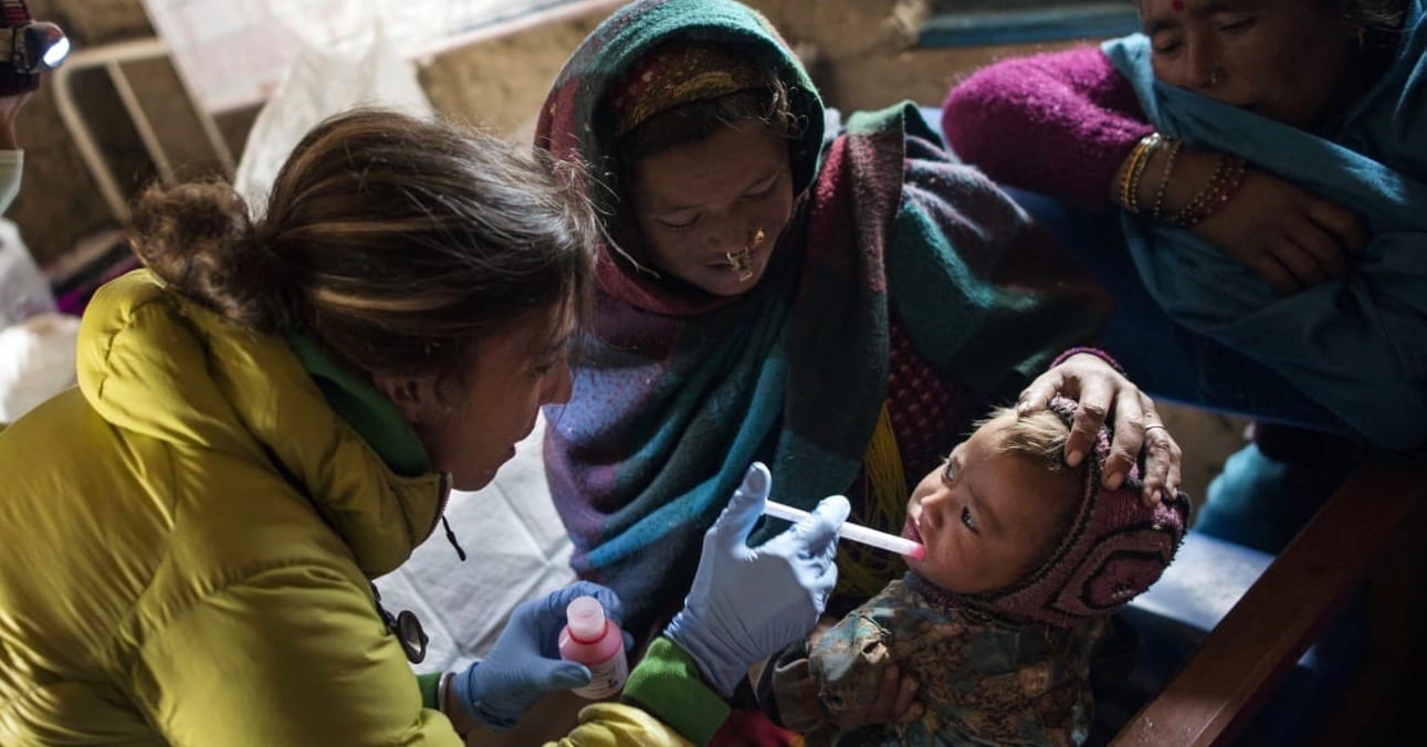 Annalisa Fioretti in Nepal