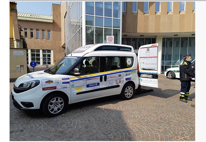 GORGONZOLA NUOVO AUTOMEZZO PROTEZIONE CIVILE