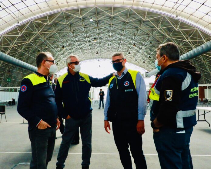 Gruppo Protezione Civile Polo vaccinale Novegro