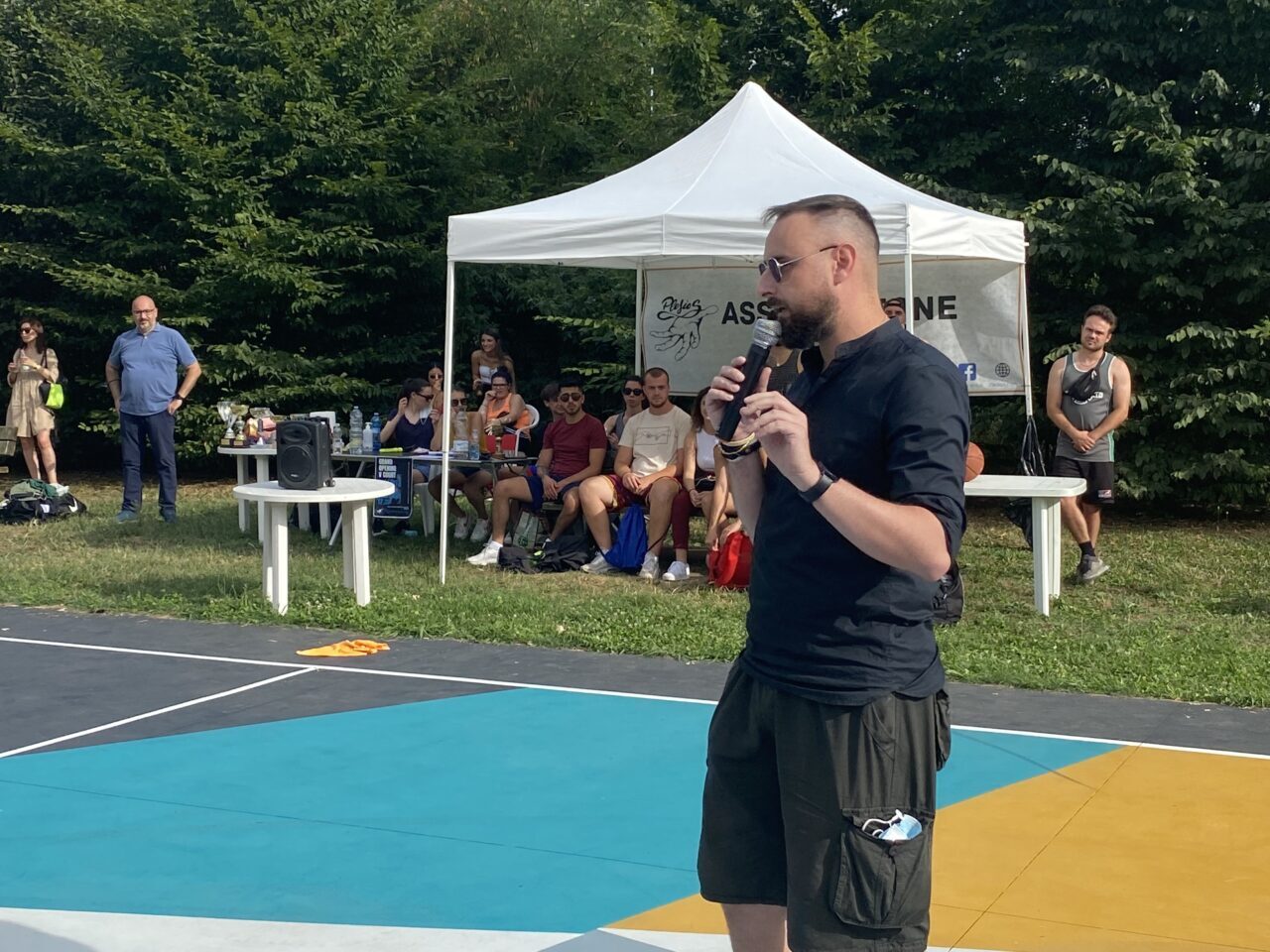 L'assessore all'associazionismo Marco Albertini