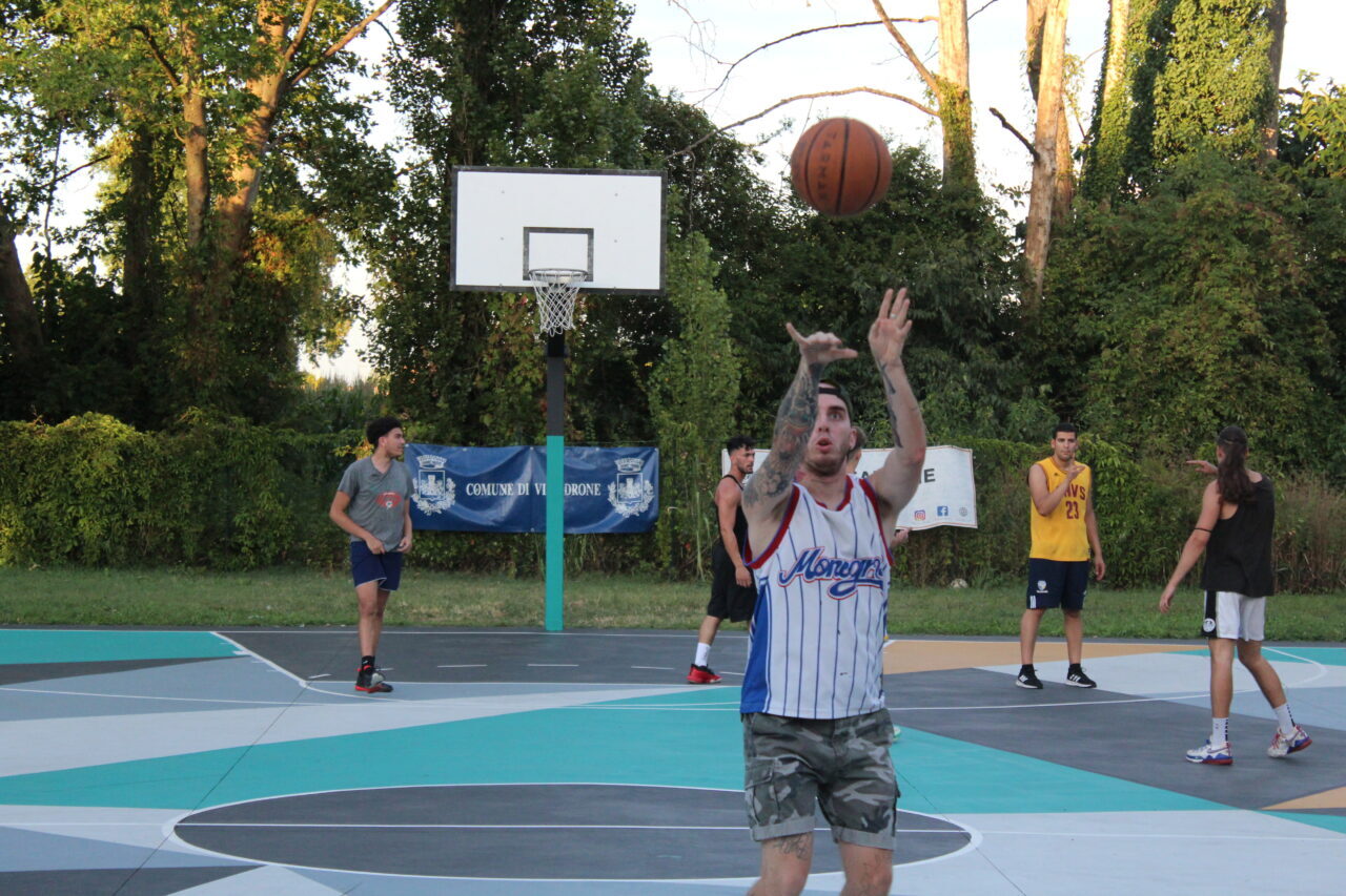 L'inaugurazione del nuovo campetto a Vimodrone