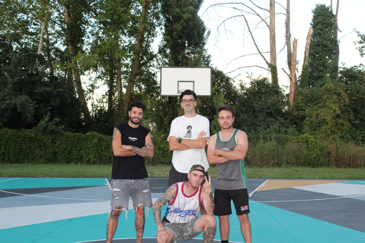 L'inaugurazione del nuovo campetto a Vimodrone