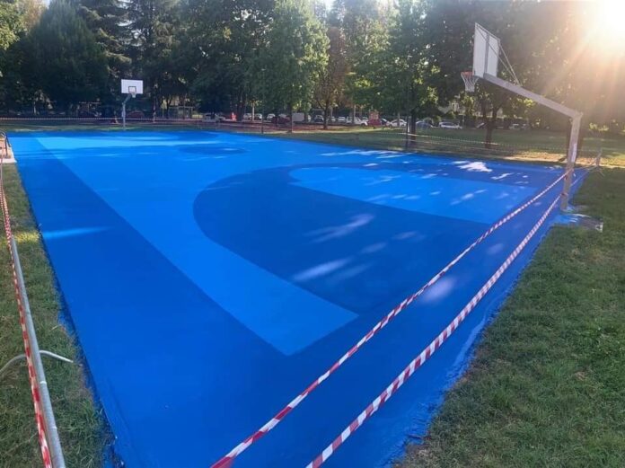 campo da basket via Don Milani Cernusco