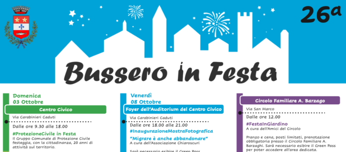 bussero in festa programma