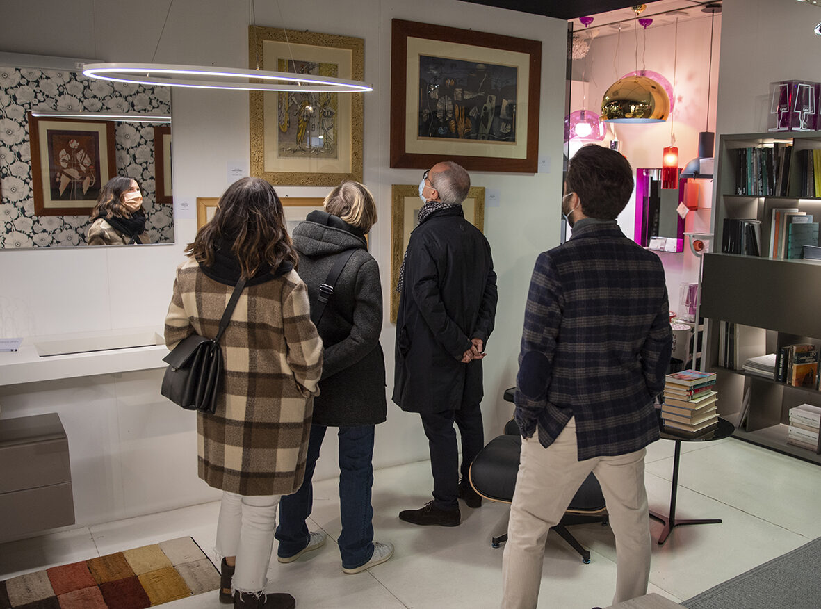 L'inaugurazione della mostra "Meraviglia" il 4 dicembre