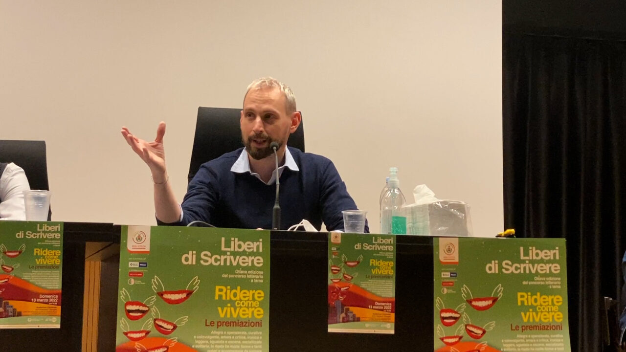 Federico Baccomo, scrittore e presidente della giuria