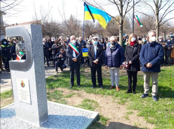 MELZO CIPPO COMMEMORATIVO 2 giornata coronavirus