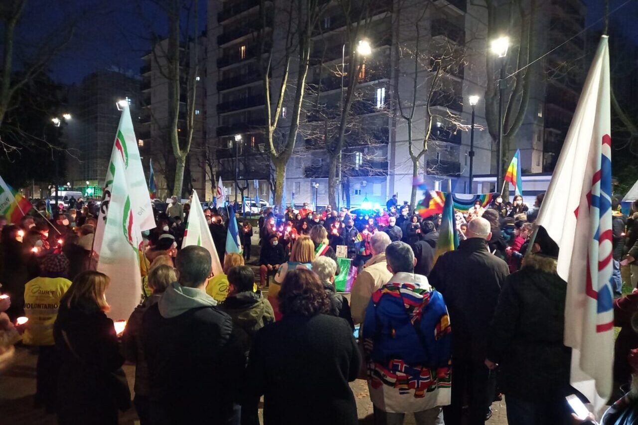 manifestazionae contro la guerra pioltello