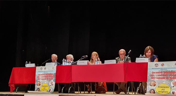 MELZO INCONTRO CON 4 CANDIDATI SINDACO