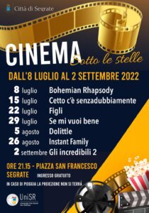 cinema sotto le stelle segrate