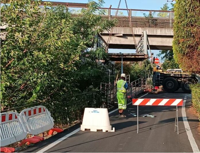 GORGONZOLA PASSERELLE CICLOPEDONALI