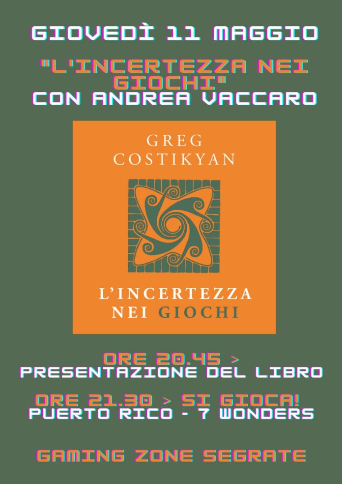 Gaming Night 11 maggio