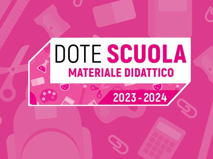 Dote Scuola Materiale Didattico 2023-2024