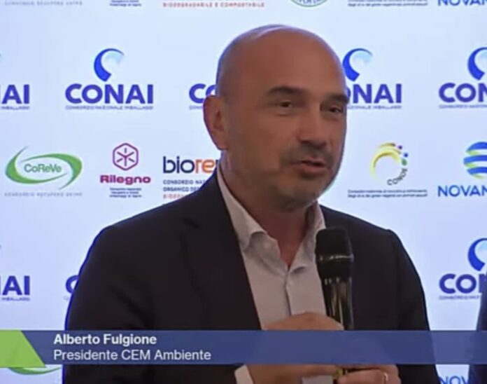 Presidente di CEM ambiente Alberto Fulgione