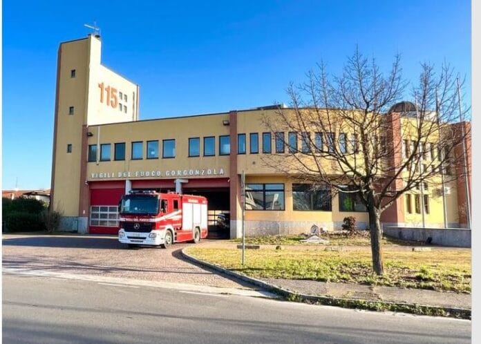 GORGONZOLA-CASERMA-VIGILI-DEL-FUOCO caserma vigili del fuoco