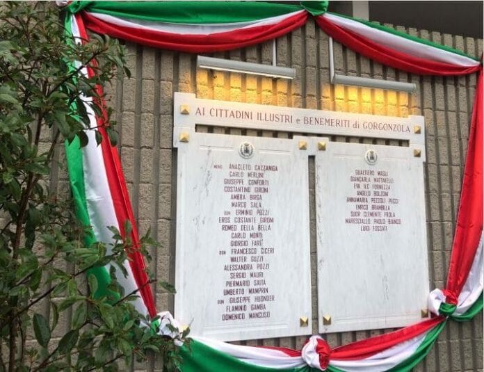 GORGONZOLA FAMEDIO 2023 cerimonia al famedio