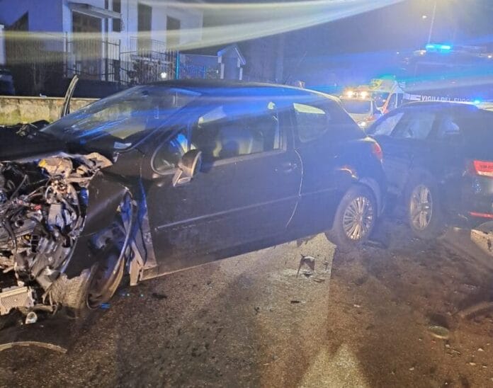 GESSATE INCIDENTE 2 scontro a gessate