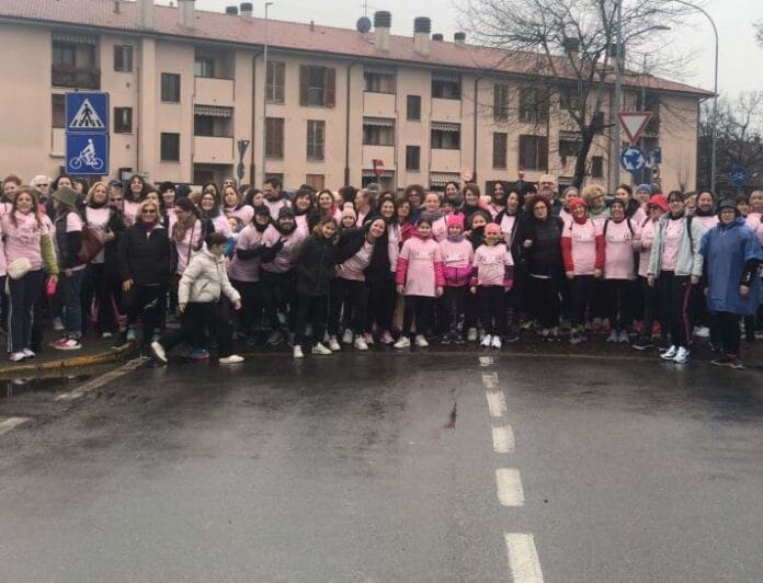 GORGONZOLA CAMMINATA IN ROSA 1 camminata rosa