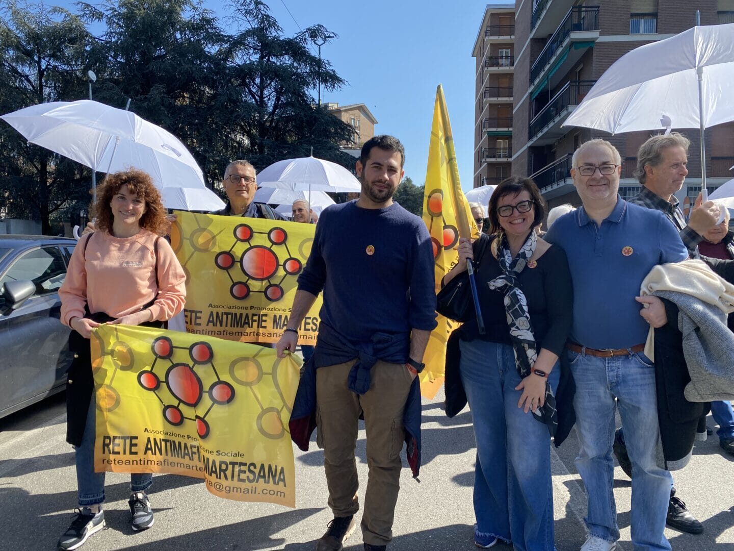 No alla mafia martesana