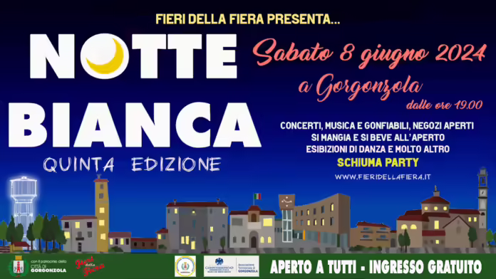 notte bianca gorgonzola notte bianca
